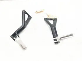 824.3.360.1a Ducati 18-24 Panigale V4s Left And Right Passenger Footpeg Brackets Rear 82433601a