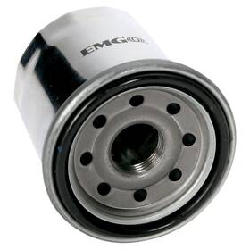 Emgo Atsp-ka609251-29 1999-2002 Kawasaki Kvf 300 Prairie Atv Spin On Chrome Oil Filter