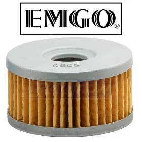 Q5q3 Emgo Mn/q5q3 Oil Filter For 1990-1995 Suzuki Dr250se - Engine Filters Eo
