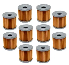 Fs-711a Factory Spec 10 Pack Oil Filters For Suzuki Dr-z400 Dr-z400s Dr-z400sm Fits Kawasaki Klx400r