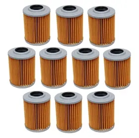 Fs-713a Factory Spec 10 Brand Oil Filters - Pack For Aprilia Rsv 1000 Rst Sl1000