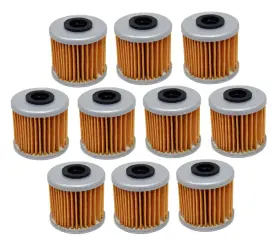 Fs-718mx Factory Spec 10 Pack Oil Filters For Honda Crf150r Crf150rb Crf250r Crf250x Crf450x Crf450r
