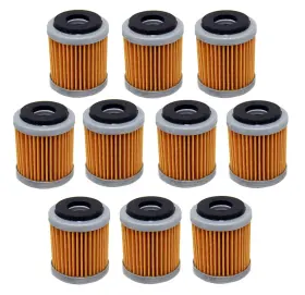 Fs-720mx Factory Spec 10 Brand Oil Filters - Pack For Yamaha Wr250f Yz250f Wr450f Yz450f