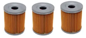 16510-25c00 Factory Spec 3 Fs-701mx Pack Of Oil Filters For Suzuki Replaces Oem#s 16510-24501 And