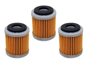 Fs-720mx Factory Spec 3 Brand Oil Filters - Pack For Yamaha Wr250f Yz250f Wr450f Yz450f