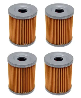 16510-25c00 Factory Spec 4 Fs-701mx Pack Of Oil Filters For Suzuki Replaces Oem#s 16510-24501 And