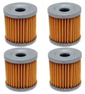 Fs-711a Factory Spec 4 Pack Oil Filters Fits Suzuki Dr-z400 Dr-z400s Dr-z400sm Kawasaki Klx400r