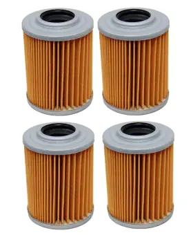 Fs-713a Factory Spec 4 Brand Oil Filters - Pack For Aprilia Rsv 1000 Rst Sl1000