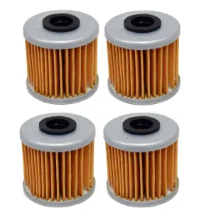 Fs-718mx Factory Spec 4 Pack Oil Filters For Honda Crf150r Crf150rb Crf250r Crf250x Crf450x Crf450r