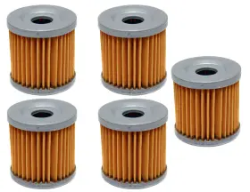 Fs-711a Factory Spec 5 Pack Oil Filters Fits Suzuki Dr-z400 Dr-z400s Dr-z400sm And For Kawasaki Klx400r