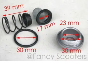 Rave150 Fancy Scooters 02m256 Hammerhead Ss150 Go Kart Oil Filter Kit