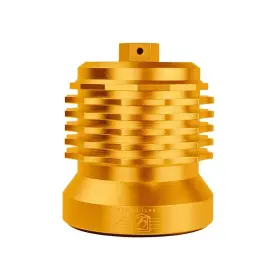 Fdp01-oilfil-g Figurati Designs Gold Performance Magnetic Oil Filter For Harley 1984-2026