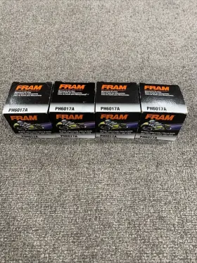 Ph6017a Fram 009100000286 4x Motorcycleoil Filter For Select Harley-davidson Honda