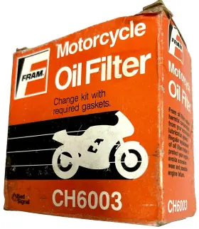 Ph6003 Fram Motorcycle Oil Filters Yamaha Fj600/fz600/fzr400 #