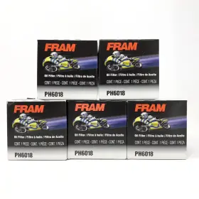 Ph6018 Fram Motorcycle Oil Filter Lot Of 5 New In Box Free Shipping