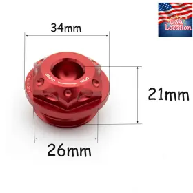 Fx-jyg-355-r6-fs-210929-m-49 Fxcnc For Yzf R1 R6 1999-2014 R3 2015-2018 Cnc Engine Oil Filler Tank Cap Fuel Cover