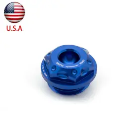 Fx-jyg-355-r6-ks-210929-m-47 Fxcnc For Yzf R1 R6 1999-2014 R3 2015-2018 Blue Engine Oil Filler Tank Cap Fuel Cover