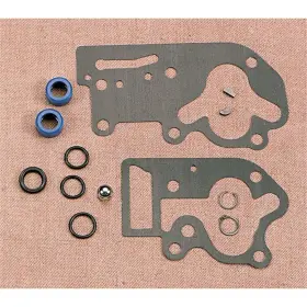 Jgi-92-flhr Genuine James Eastern Motorcycle Parts Oil Pump Gasket/seal Set With Metal Gaskets - 92-flhr