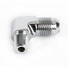 Goodridge P822-06-02sch 90 Degree 1/8 Inch Npt Oil Line Adapter - 822-06-02sch