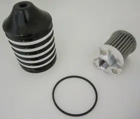 Em-0017 Harddrive Billet Reusable Oil Filter Black #em-0017 Harley Davidson