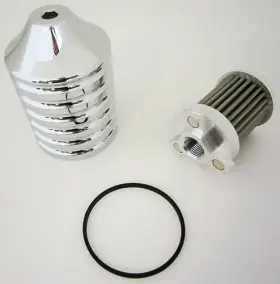 R5x6ye4ffu Harddrive Parts Hd Chrome Billet Reusable Oil Filters Road Glide Custom Cvo 18-19