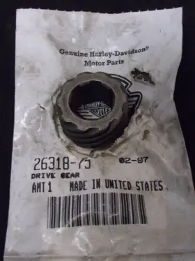 26318-75 Harley-davidson Nos Oil Pump Drive Gear