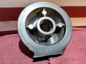 26351-85 Harley-davidson Oem Evo Oil Filter Mount Fxrt Fxlr Fxr Fxrp 26351-85 Harley-davidson Oem Evo Oil Filter Mount Fxrt Fxlr Fxr Fxrp