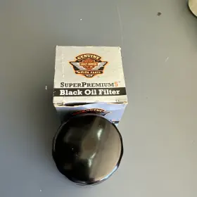 63731-99a Harley-davidson Oem Genuine Super Premium 5 Black Oil Filter
