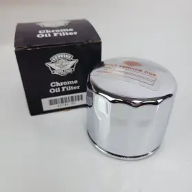 63782-80 Harley-davidson 6378280 79-83 Sportster Chrome Spin On Oil Filter Oem