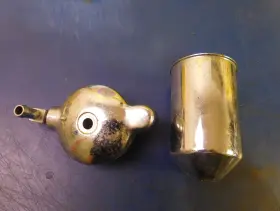 63807-48a Harley-davidson Chrome External Oil Filter Cannister Parts Fl 1964 And Earlier