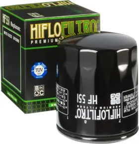 0hybh2fwpl Hiflo Black Spin On Premium Oil Filter Canister Moto Guzzi Lemans 850 96-11