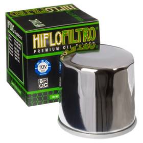 Hiflo 19718-h351956-98 Oil Filter-chrome For 2014-2017 Kawasaki Jt1500 Ultra 310x Jet Ski