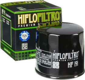 2fzkbmvoeu Hiflo Hiflofiltro Premium Spin On Black Paper Oil Filter Triumph Bonneville 790 01-04