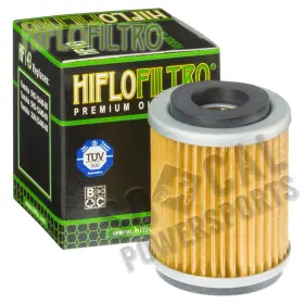 6687-h369952-atv Hiflo Oil Filter For 1985-1989 Yamaha Yfm200 Moto-4 Atv