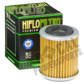 6707-h351992-atv Hiflo Oil Filter For 1987-1995 Yamaha Yfm350er Moto-4 Atv