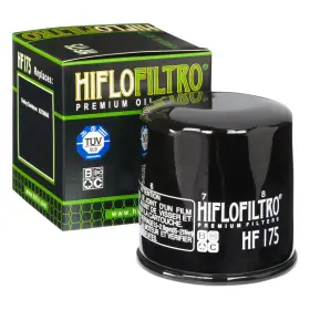 Hf175b Hiflo Filtro Premium Oil Filter Black