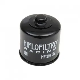 Hf204rc Hiflo Premium Oil Filter Black Race For Motorcycle