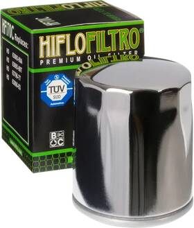 Hiflo Ovejh23oyg Hiflofiltro Premium Spin On Chrome Paper Oil Filter Harley Softail Standard 99