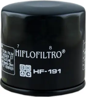 550-0191 Hiflofiltro Hf191 Oil Filter For Polaris Atv/utv