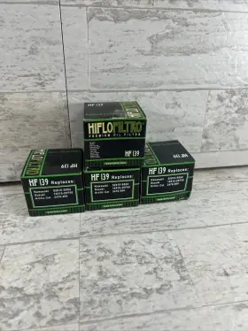 Hf-139 Hiflofiltro Suzuki Drz400 Genuine Hiflo Oil Filter Hf139 Drz Dr-z 400 Dr-z400 - Pack Of 4