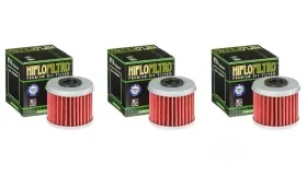 Hf116-3f Hiflofiltro Honda Crf150r Hiflo Oil Filter Hf116 Crf 150r Genuine - Pack Of 3