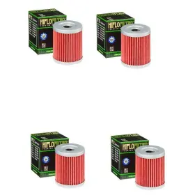 Hf132-4 Hiflofiltro Hiflo Oil Filter For Kawasaki Klx 125 125l 2003 2004 2005 2006 Hf132 - Pack Of 4