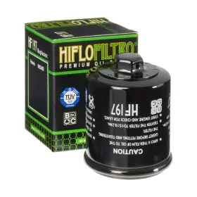 Hf197 Hiflofiltro Hiflo Premium Oil Filter For 06-07 Polaris 200 Sawtooth Atv