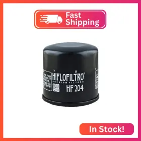 Hf204-2 Hiflofiltro Black Standard Premium Oil Filter 2-pack