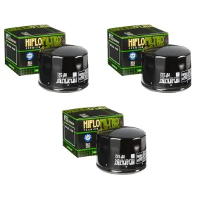 Hf552 Hiflofiltro Oil Filter 3 Pack Moto Guzzi California 1000 Ii Sp