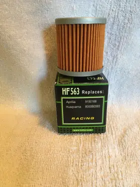 8000b0593 Hiflofiltro Hf563 Premium Oil Filter Aprilia 9150166 Husqvarna
