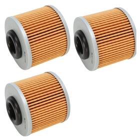 Hiflofiltro Hf569x3 Hiflo Hf569 Oil Filter Black By - 3 Pack