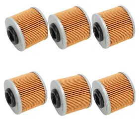 Hf569x6 Hiflofiltro Hiflo Hf569 Oil Filter Black By - 6 Pack