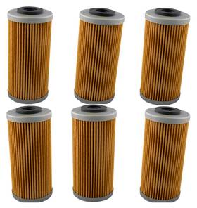 Hiflofiltro Hf611x6 Hf611 Oil Filter - 6 Pack For 09-13 Husqvarna Sm/tc/te Bmw G450x