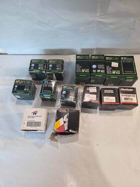 Hiflofiltro Hf652-3f Hiflo Filtro K&n Bikemaster Oil Filter Lot Hf652 Hf112 Kn137 New Motocross Mx